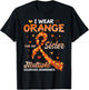 I Wear Orange For My Sister Multiple Sclerosis Awareness T-Shirt - T-Shirt | Black