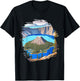 Hiking National Park Crater Lake Oregon Volcano Outfit T-Shirt - T-Shirt | Black