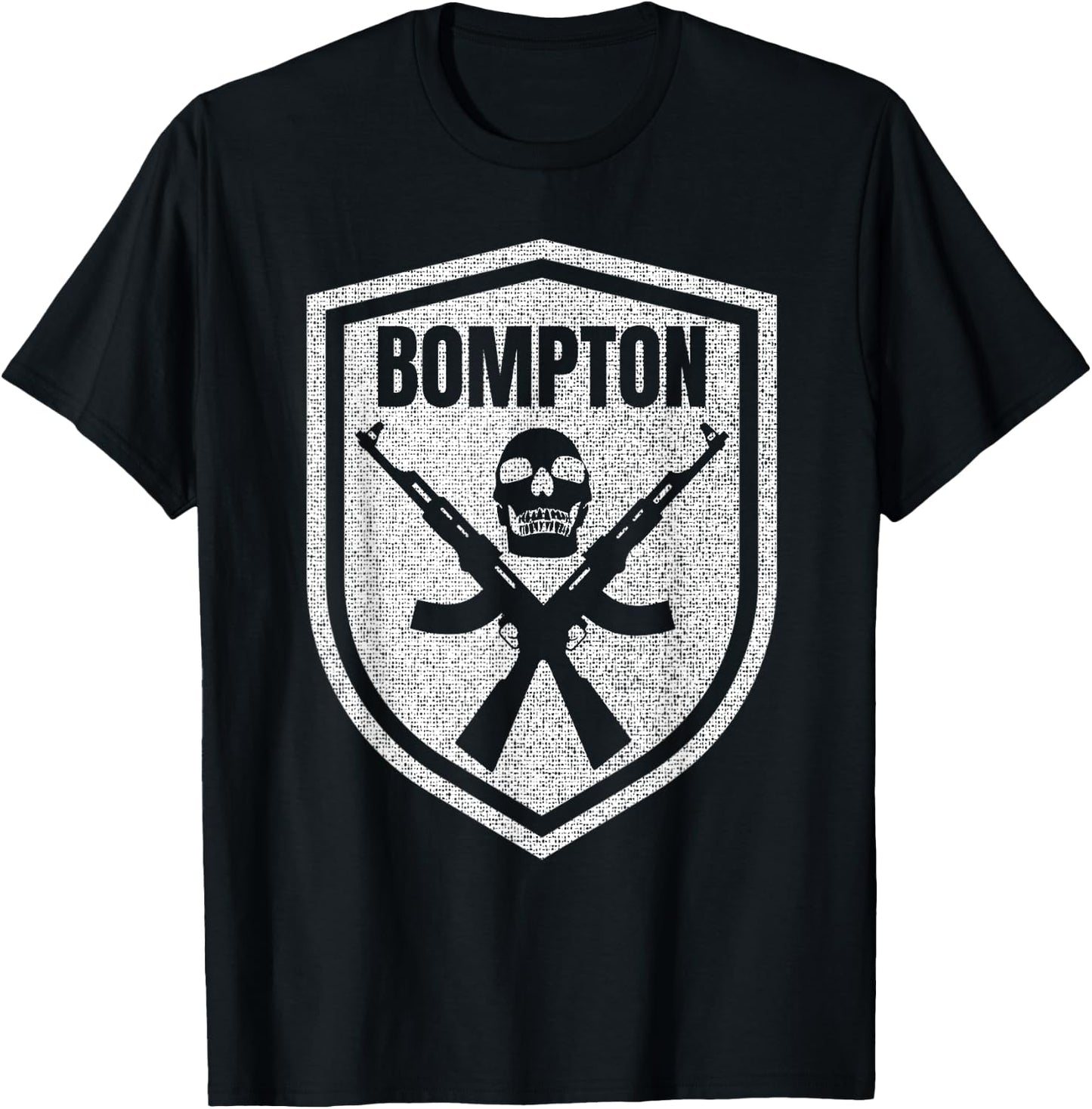Bompton California Skull AK-47 T-Shirt - T-Shirt | Black