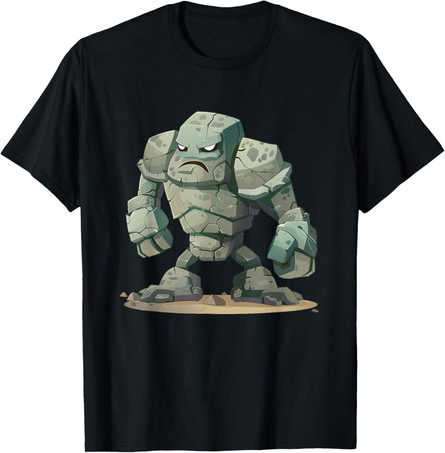 Cool Golem Costume for Adults and Kids T-Shirt - T-Shirt | Black