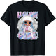 LOL Surprise! - Lady Braids Retro Disco U Glow Girl T-Shirt - T-Shirt | Black