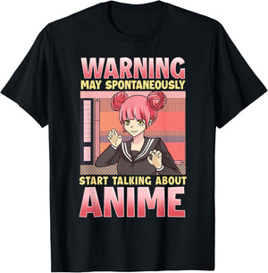 Anime Shirts Girls Anime Girl Shirt Funny Anime T-Shirt - T-Shirt | Black