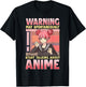 Anime Shirts Girls Anime Girl Shirt Funny Anime T-Shirt - T-Shirt | Black