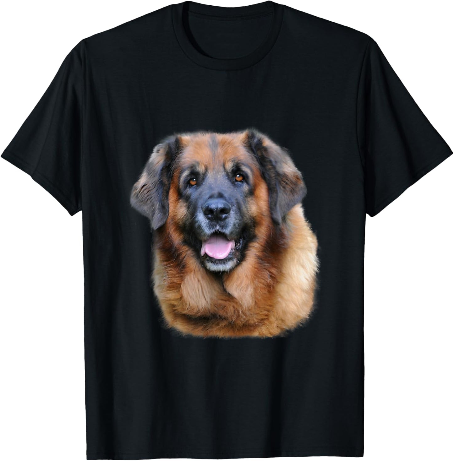 Leonberger Dog Design T-Shirt - T-Shirt | Black
