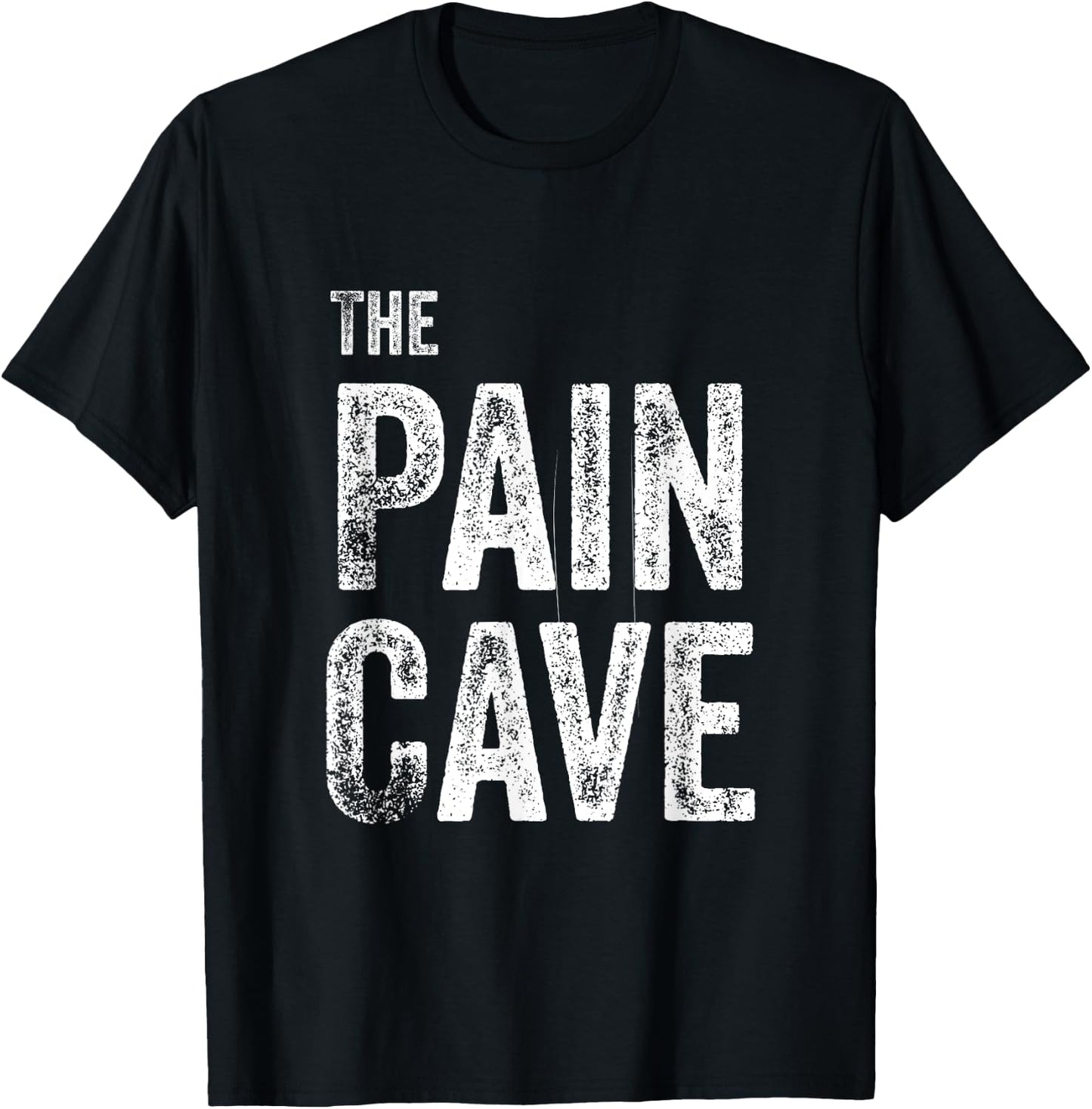 Pain Cave Workout Exercise T-Shirt - T-Shirt | Black