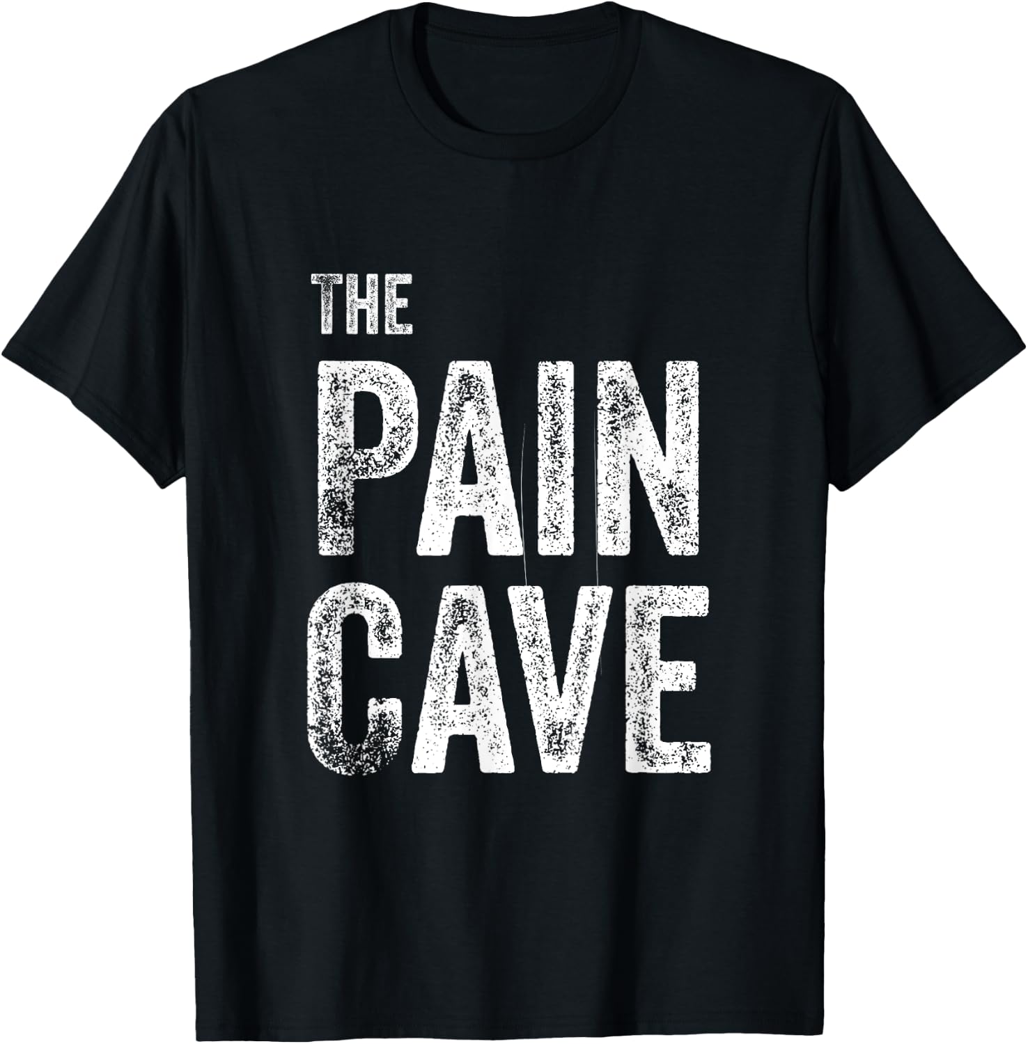 Pain Cave Workout Exercise T-Shirt - T-Shirt | Black