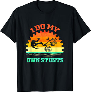 Cycling Lover Funny for Bike Tour Bicycle Stunts Cycle T-Shirt - T-Shirt | Black