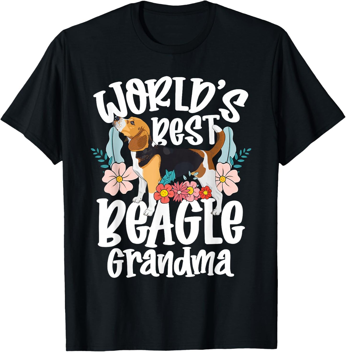 World's best beagle grandma T-Shirt - T-Shirt | Black