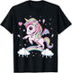 Pastel Goth Cute Creepy Unicorn Wiccan Kawaii Menhera Witchy T-Shirt - T-Shirt | Black