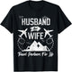Husband and Wife Travel Partners for Life for Couples T-Shirt - T-Shirt | Black