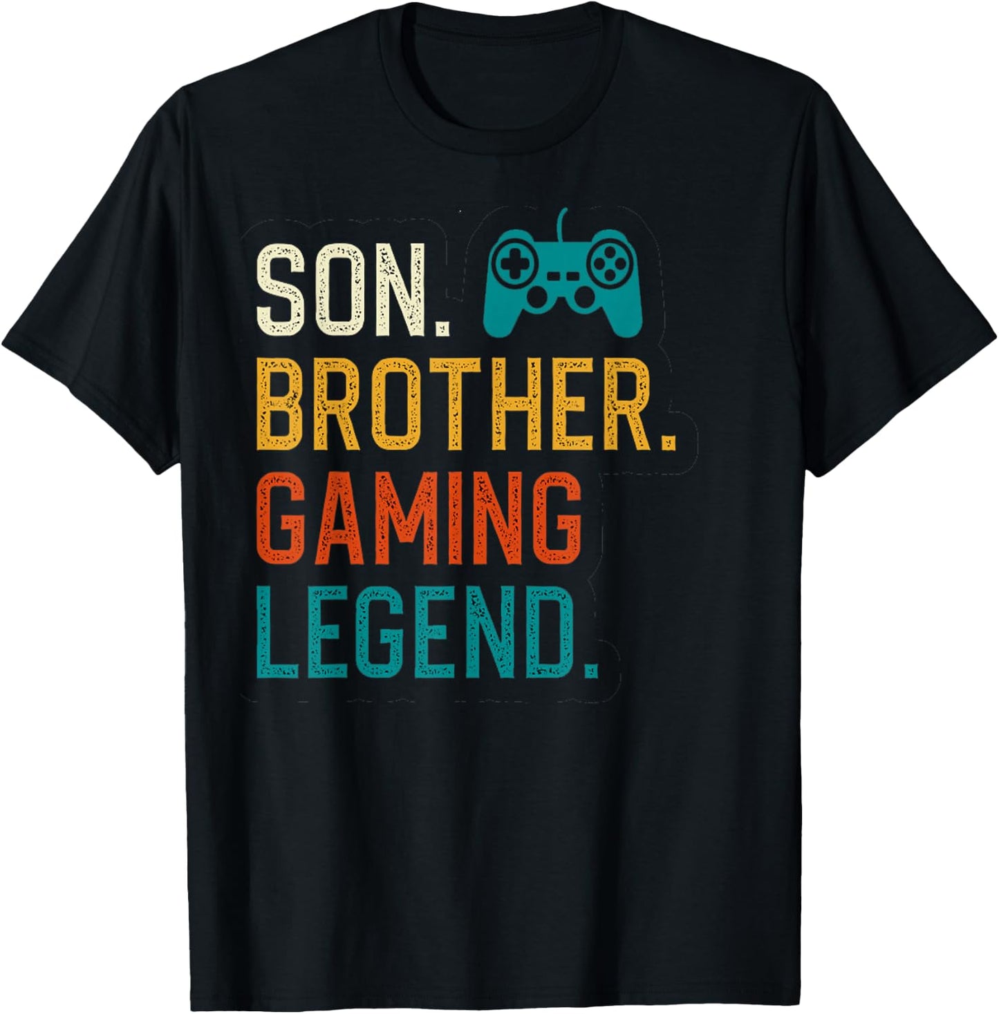 Gaming Gifts For Teenage Boys 8-12 Year Old Christmas Gamer T-Shirt - T-Shirt | Black