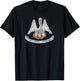 State of Louisiana Flag La New Orleans Baton Rouge T-Shirt - T-Shirt | Black