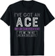 Ich habe ein Ass im Ärmel Funny Queer Gift Asexual T-Shirt - T-Shirt | Black