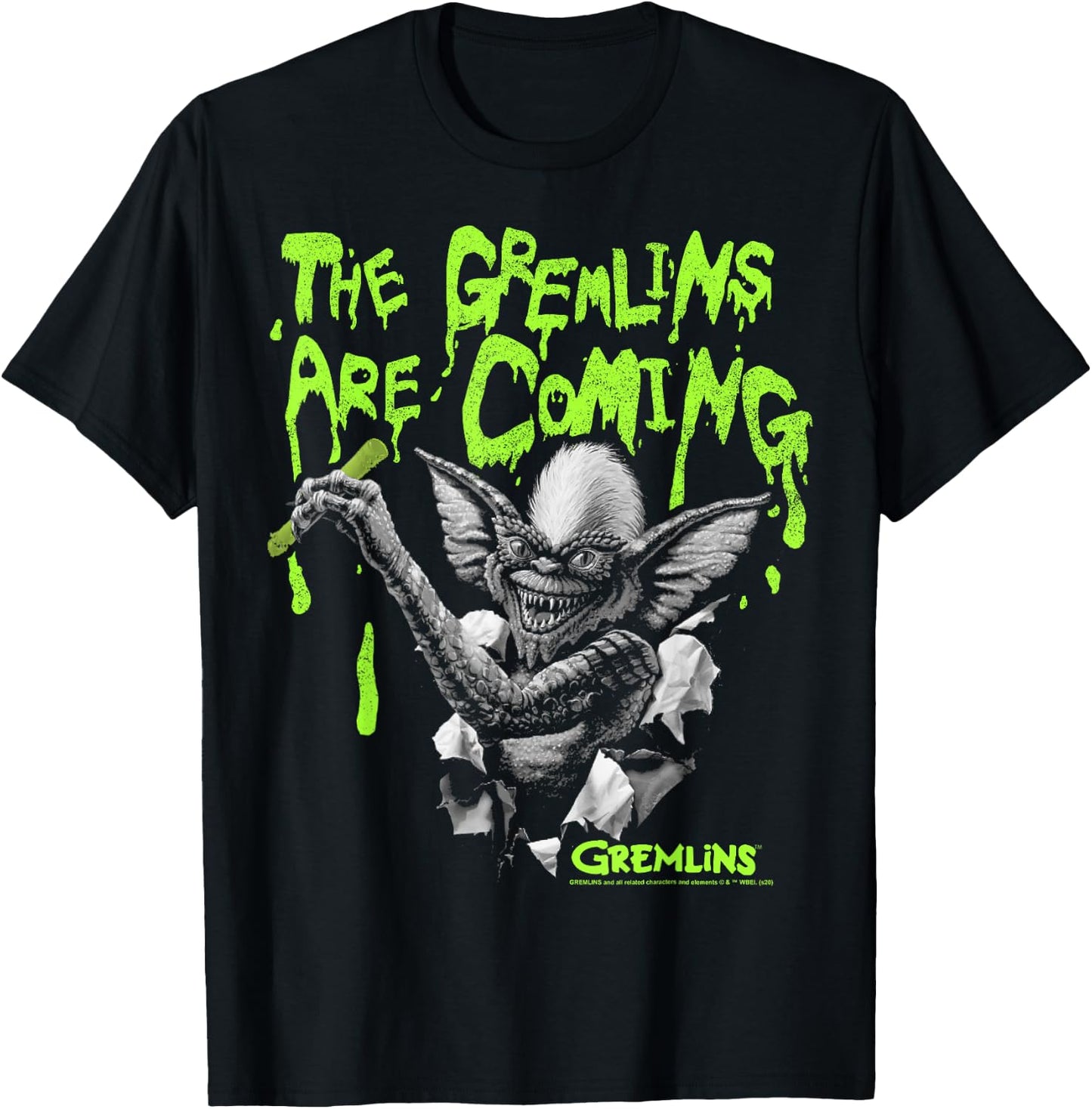Gremlins The Gremlins are Coming T-Shirt - T-Shirt | Black