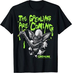 Gremlins The Gremlins are Coming T-Shirt - T-Shirt | Black
