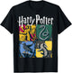 Harry Potter Hogwarts House Box Up Small T-Shirt - T-Shirt | Black