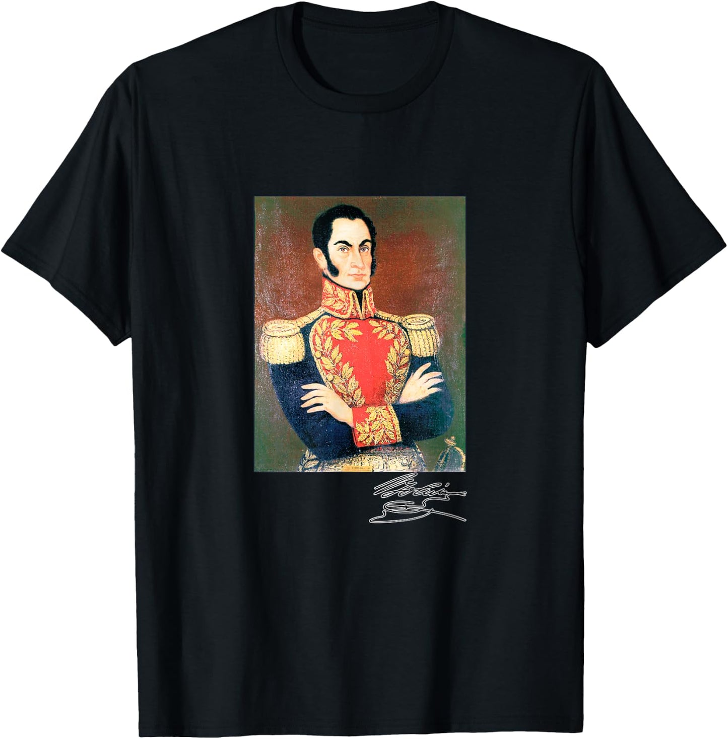 Leader Simon Bolivar T-Shirt - T-Shirt | Black