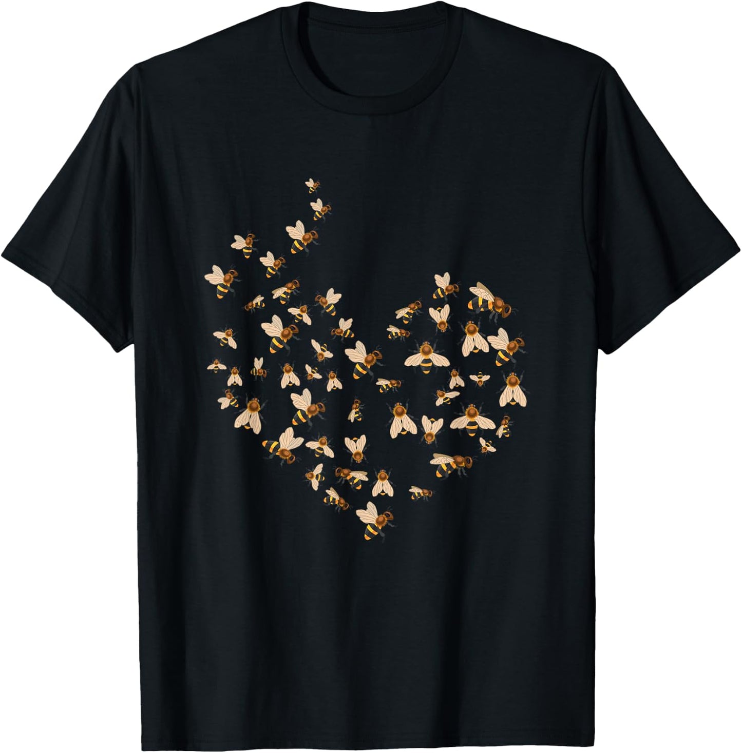 Beekeeper Shirt Men Beekeeping Gift Apiarist Women Honey Bee T-Shirt - T-Shirt | Black