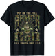 Put On The Full Armor Of God - Christian Religious Bible T-Shirt - T-Shirt | Black