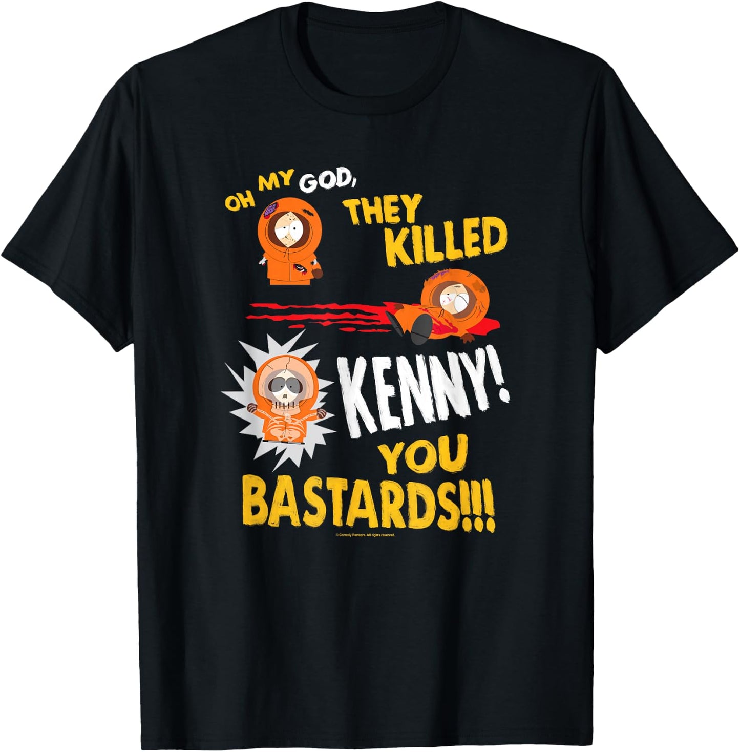 South Park They Killed Kenny T-Shirt - T-Shirt | Black
