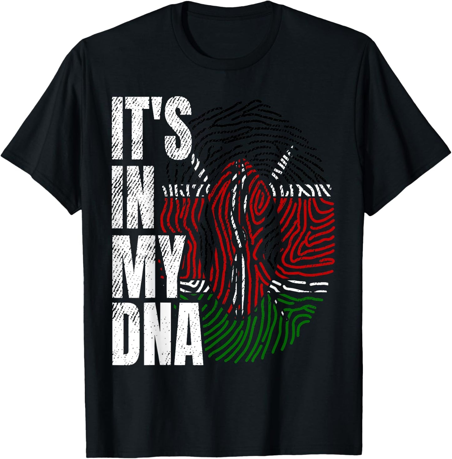 It's in My DNA Kenya National Flag Kenyan Boy Girl Gift T-Shirt - T-Shirt | Black