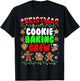 Christmas Cookie Baking Crew Funny X-mas Baker Baking Gifts T-Shirt - T-Shirt | Black