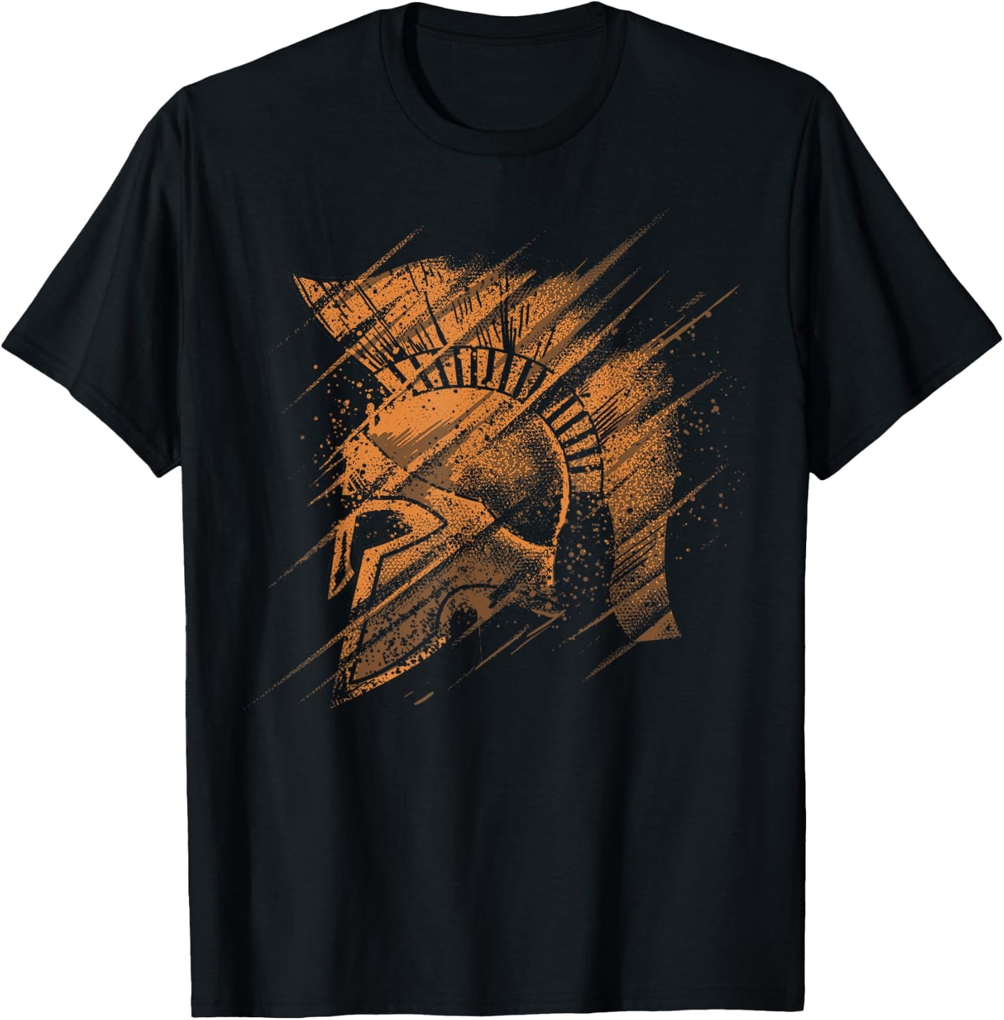 Sparta Spartan Warrior T-Shirt - T-Shirt | Black