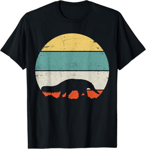 Anteater Retro Gift T-Shirt - T-Shirt | Black