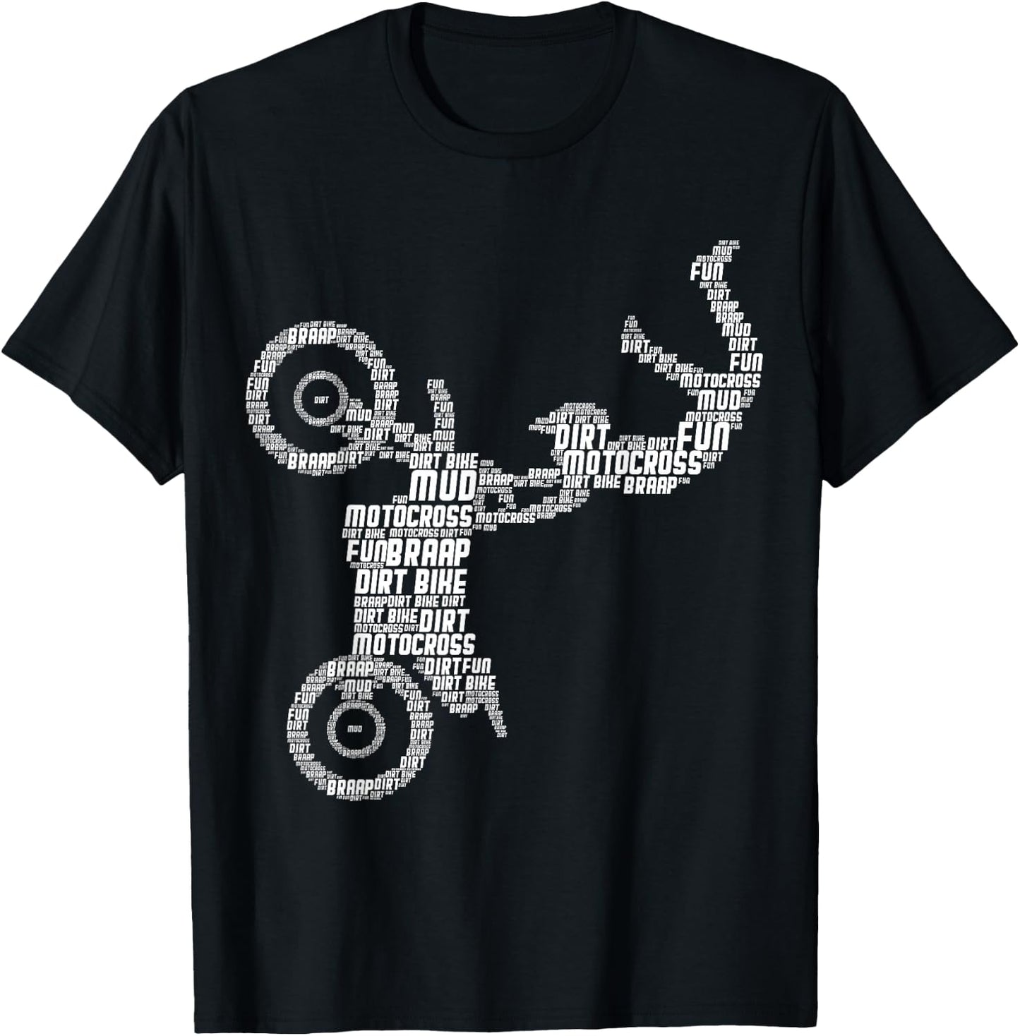 Motocross Enduro Supermoto Bike Dirt Biker Boys T-Shirt - T-Shirt | Black