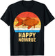 Happy Nowruz Persian New Year Goldfish Iran Norooz 1399 Gift T-Shirt - T-Shirt | Black