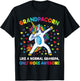 Grandpa Unicorn Boys Party Gift T-Shirt - T-Shirt | Black