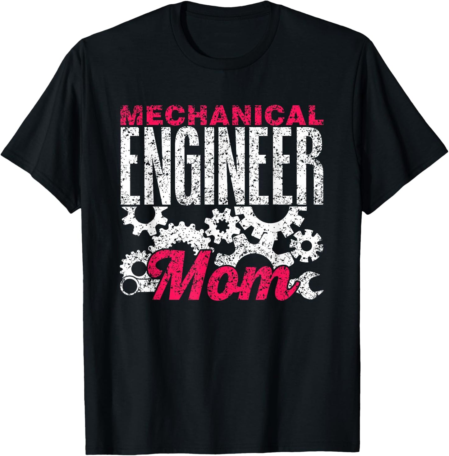 Mechanical Engineer Mama Engineer Student Mechanical Engineering T-Shirt - T-Shirt | Black