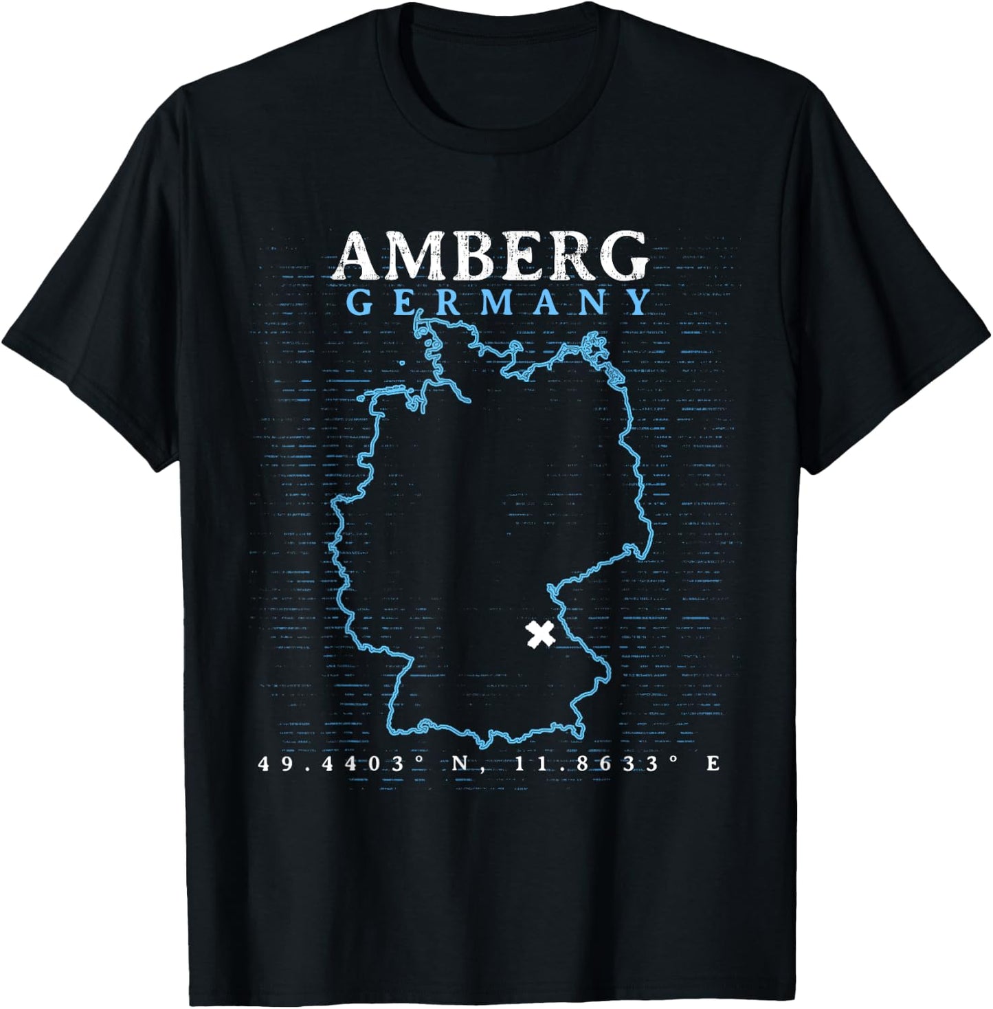 Germany Amberg T-Shirt - T-Shirt | Black