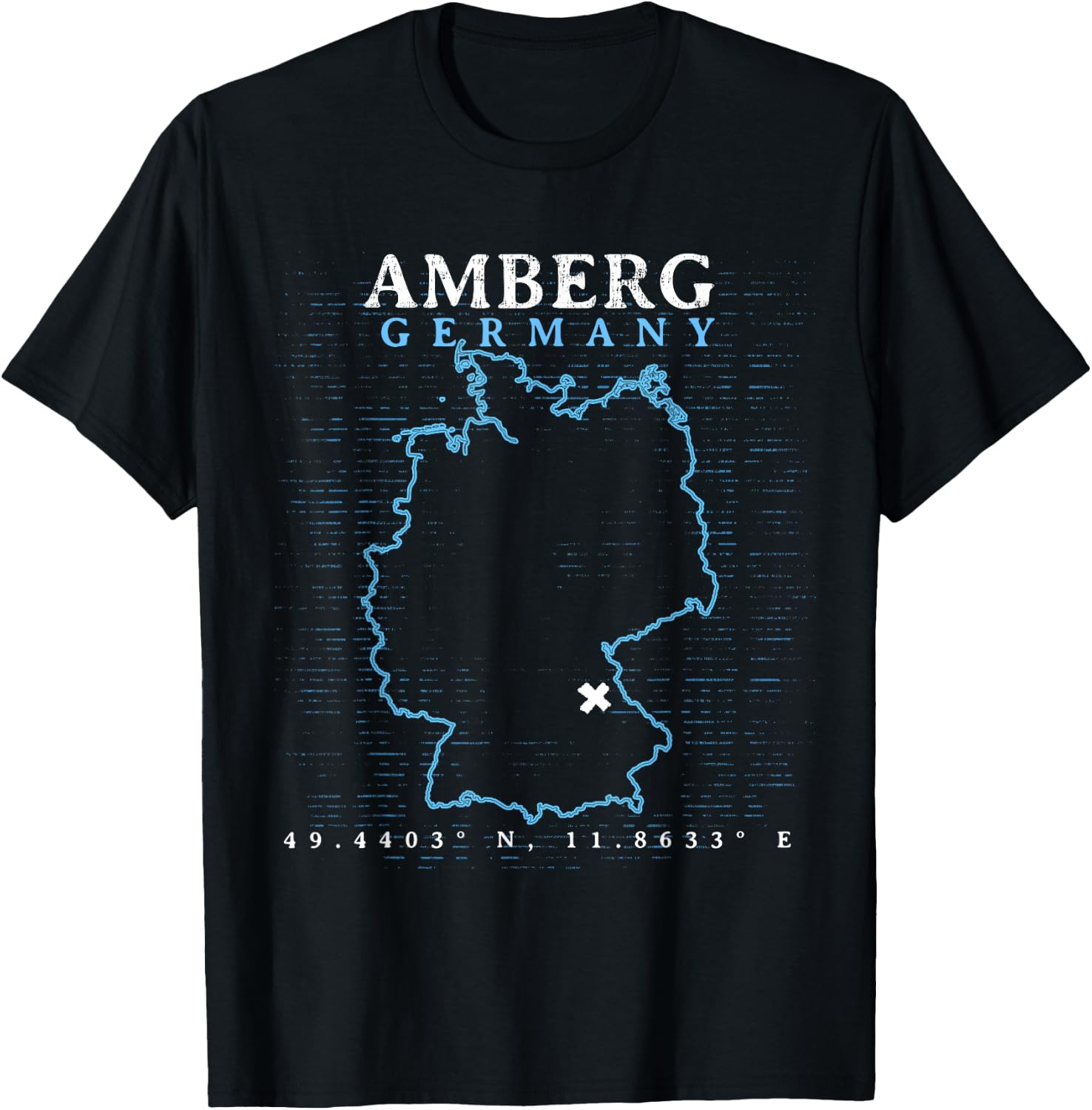 Germany Amberg T-Shirt - T-Shirt | Black