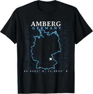 Germany Amberg T-Shirt - T-Shirt | Black