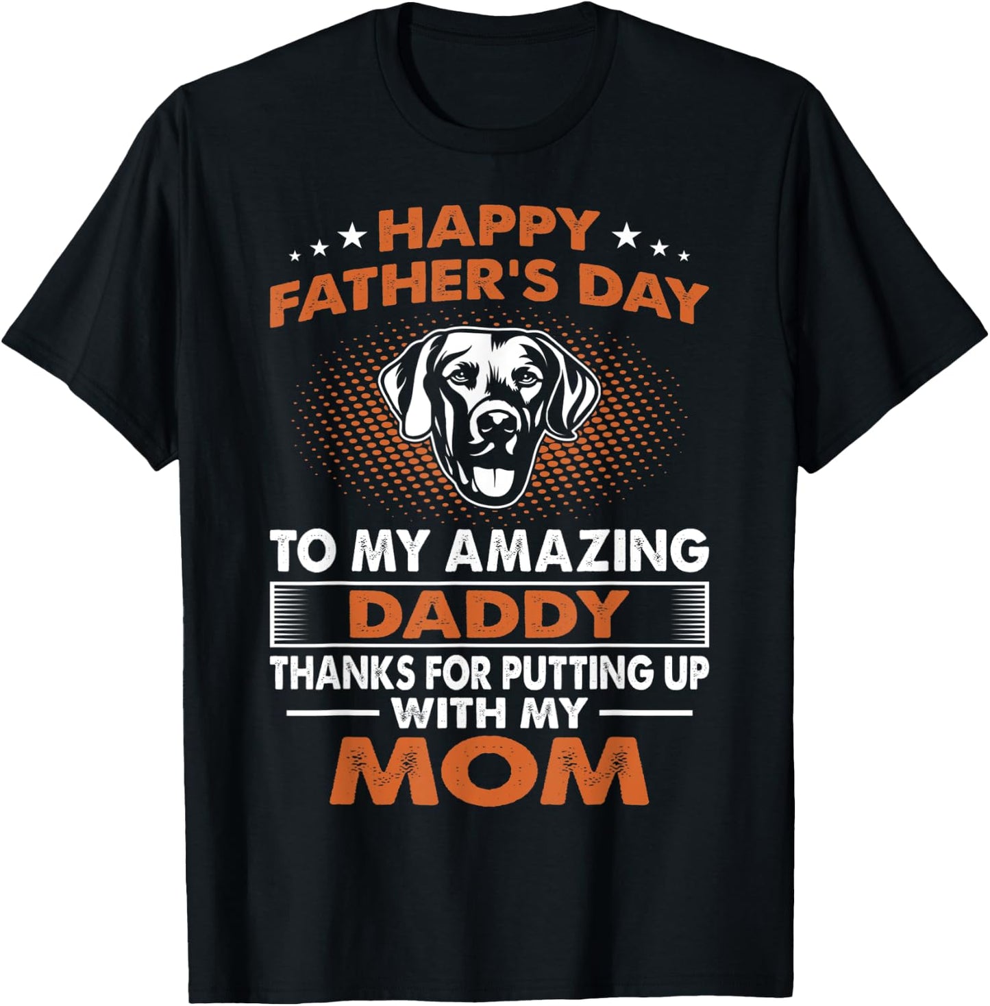Chesapeake Bay Retriever Dog Dad Happy Father's Day Gift Men T-Shirt - T-Shirt | Black