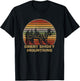Great Smoky Mountains Vintage Grizzly Bear Nature Retro T-Shirt - T-Shirt | Black