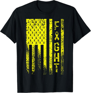Fight Myxoid Liposarcoma Awareness T-Shirt - T-Shirt | Black