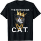The Notorious C.A.T. - Funny Exotic Shorthair Cat Lover Gift Women Kids T-Shirt - T-Shirt | Black