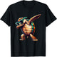 Dabbing Sea Turtles Boys Girls Save Turtles T-Shirt - T-Shirt | Black