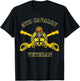 5th Cavalry - for Army Vets of Fifth Cavalry design T-Shirt - T-Shirt | Black