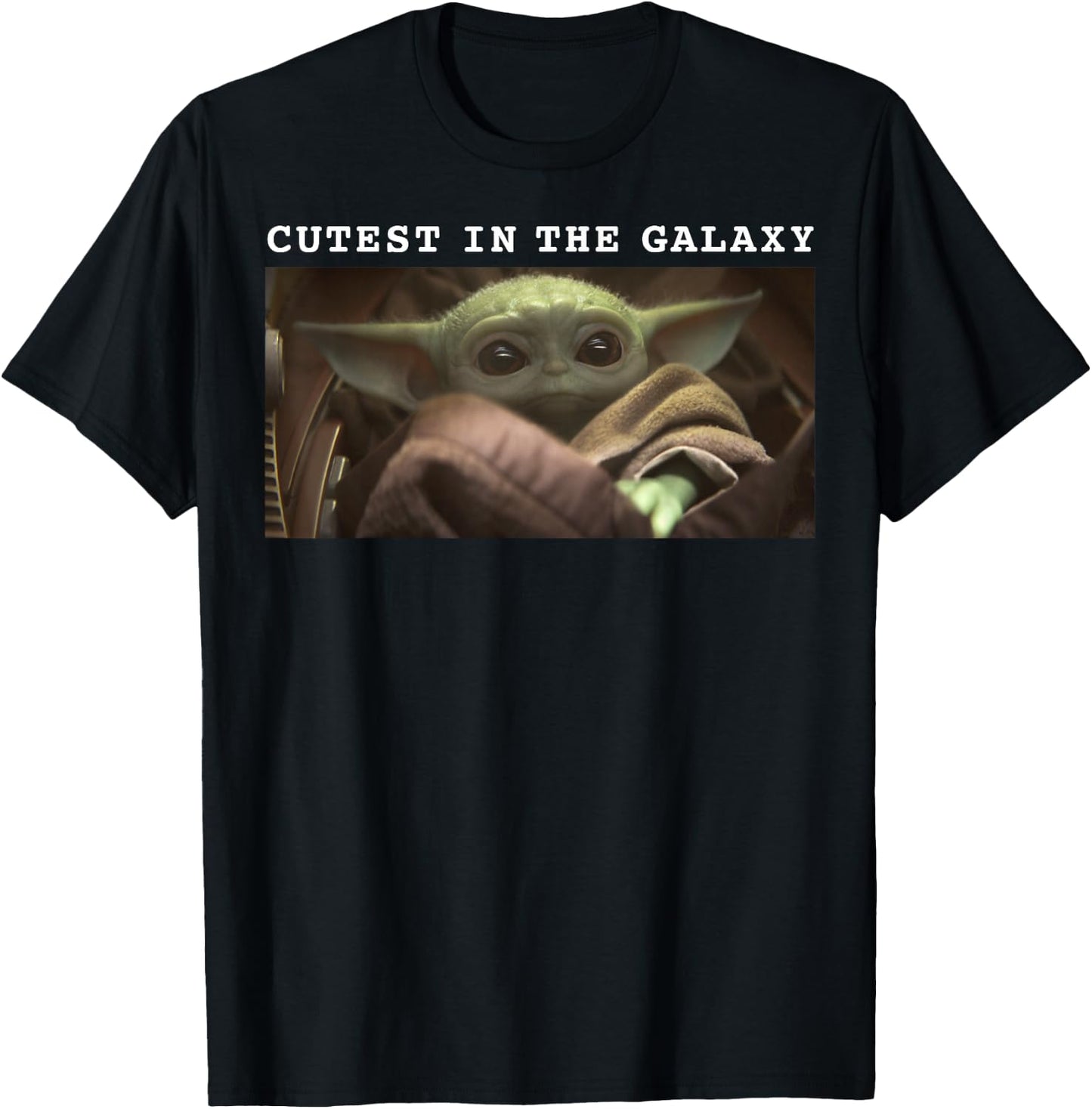 Star Wars: The Mandalorian The Child Cutest In The Galaxy T-Shirt - T-Shirt | Black
