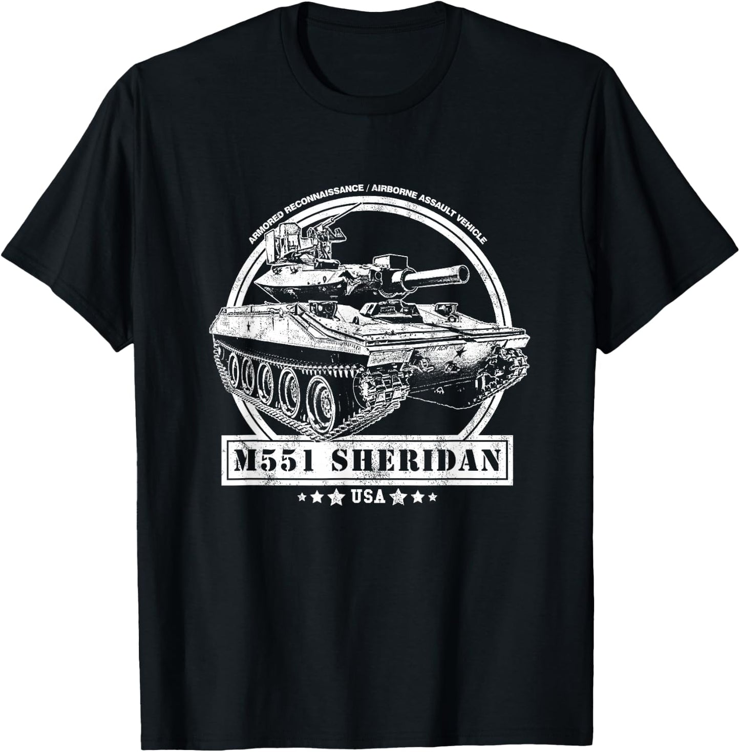 M551 Sheridan T-Shirt - T-Shirt | Black