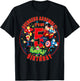 Marvel Avengers Assemble It's My 5th Birthday Small T-Shirt - T-Shirt | Black