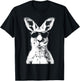 Kangaroo Wearing Sunglasses Funny Animal Australia T-Shirt - T-Shirt | Black