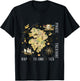 Pirate Treasure Sea Island Map T-Shirt - T-Shirt | Black