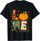 Fall Autumn Love Dental Life Pumpkin Tooth Dentist T-Shirt - T-Shirt | Black