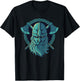 Nordic Viking Warrior Odin Mythology God Valhalla Norse T-Shirt - T-Shirt | Black