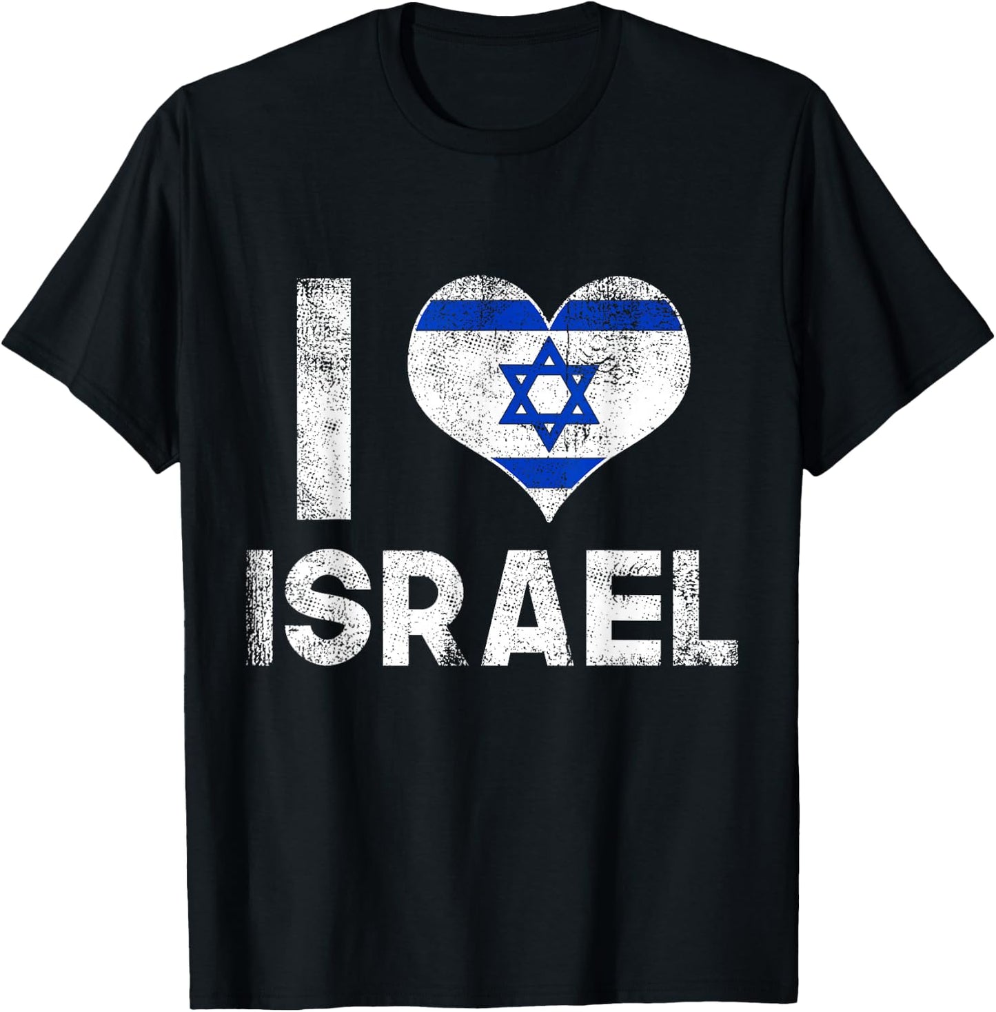 I Love Israel T-Shirt - T-Shirt | Black