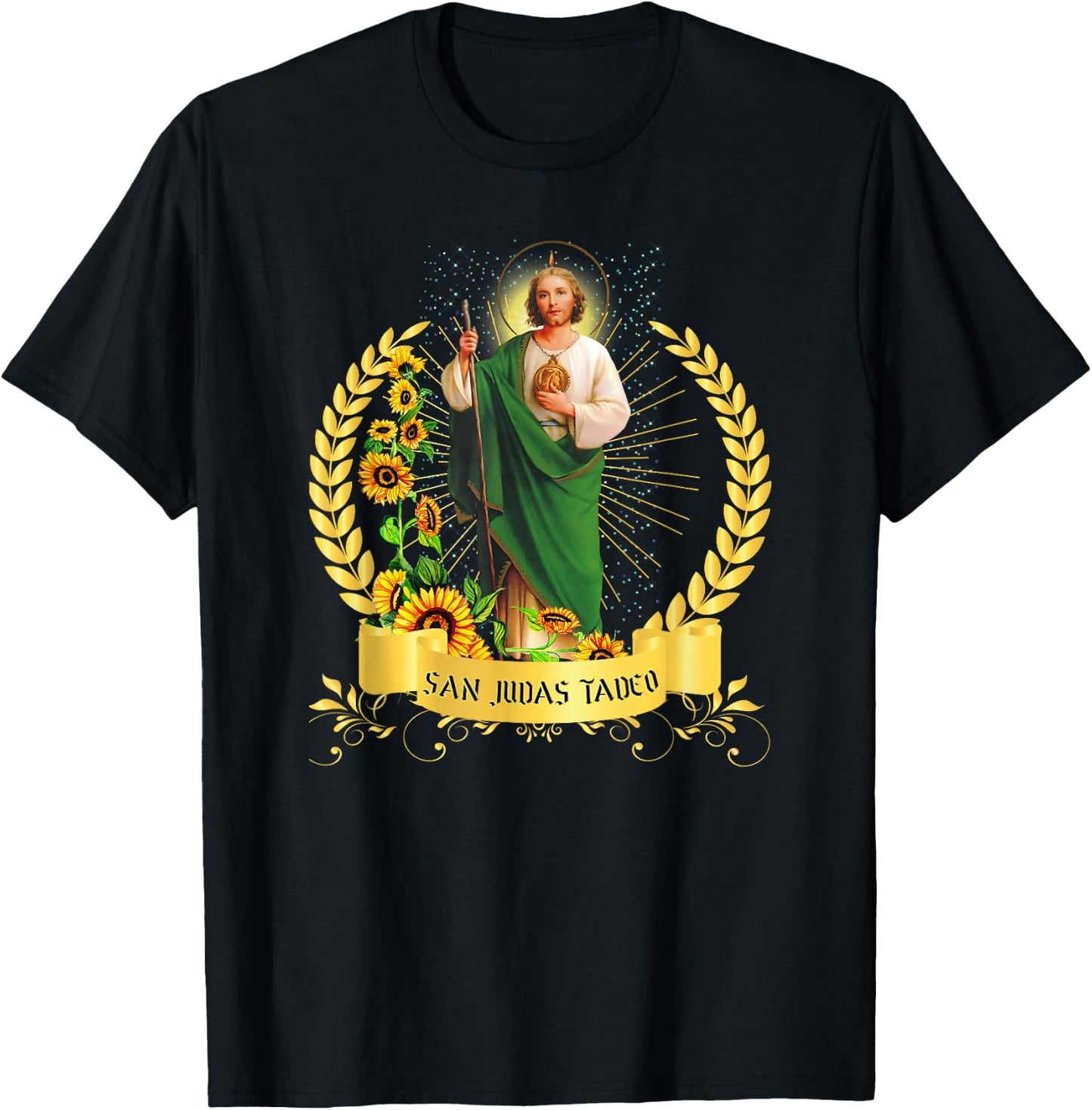 ¡Oh Santo Apóstol San Judas Tadeo! (Saint Jude Thaddeus) T-Shirt - T-Shirt | Black